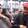 Moundir Zoughari - Winamax Poker Tour, le plus grand tournoi de poker gratuit d'Europe à la Grande Halle de la Villette à Paris le 5 novembre 2016. © Pierre Perusseau/Bestimage