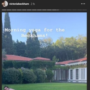 Victoria Beckham publie des photos de sa famille le 22 août 2019.