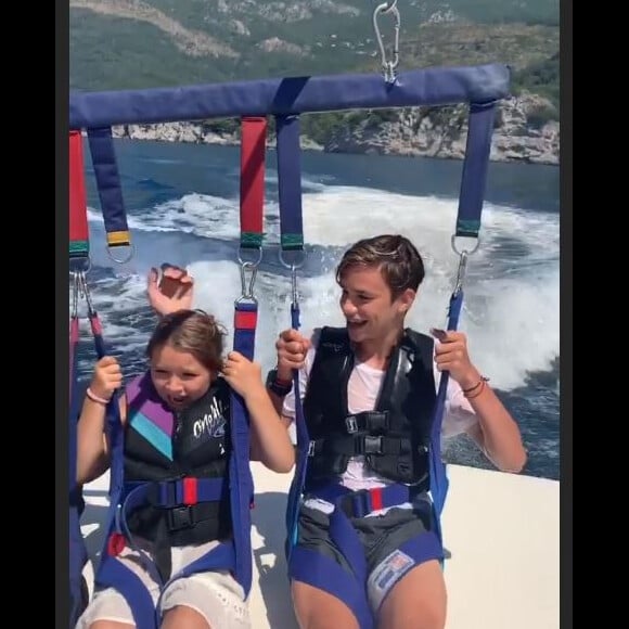 Victoria Beckham publie des photos de sa famille le 22 août 2019.