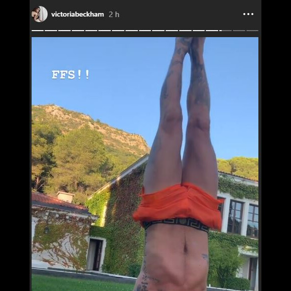 Victoria Beckham publie des photos de sa famille le 22 août 2019.