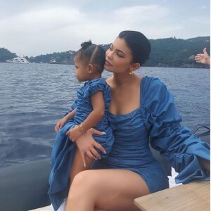 Kylie Jenner et sa fille Stormi sur Instagram, le 13 août 2019.