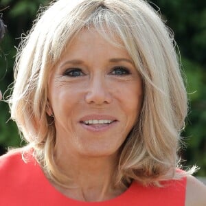 La première dame Brigitte Macron - Brigitte Macron et les conjoints visitent la ville de Espelette en marge du sommet du G7 à Biarritz le 25 août 2019. © Thibaud Moritz / Pool / Bestimage