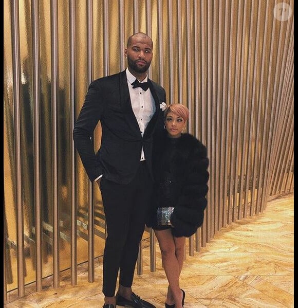 Le basketteur Demarcus Cousins et son épouse Morgan Lang. Janvier 2019.