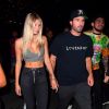 Brody Jenner, ex-mari de Kaitlynn Carter, et sa nouvelle petite amie Josie Canseco arrivent à l'Up & Down pour l'after party des MTV Video Music Awards. New York, le 26 août 2019.