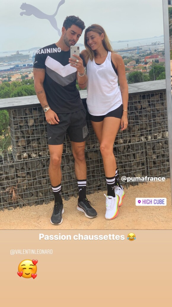 Rachel Legrain Trapani et Valentin Léonard ont des chaussettes assorties- 27 août 2019.