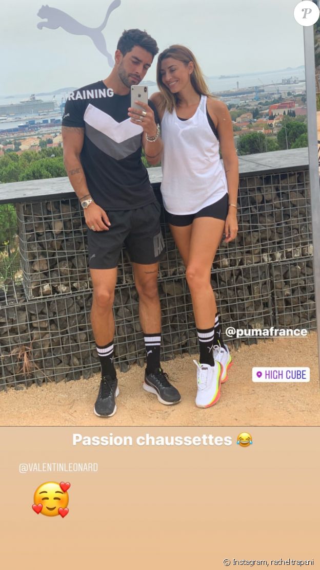 Rachel Legrain Trapani et Valentin Léonard ont des chaussettes assorties- 27 août 2019.