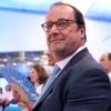 François Hollande lors de la soirée de remise des Prix 2019 et du 5ème anniversaire de la fondation "La France s'engage (FFE)" à la Cité Fertile à Pantin. La fondation "La France s'engage (FFE)", créée par François Hollande, récompense 12 porteurs de projet, pour leurs innovations sociales, leurs engagements solidaires et utiles. Les lauréats bénéficieront d'un label, d'un accompagnement technique et du financement de leur projet. Pantin, le 28 juin 2019. © Stéphane Lemouton/Bestimage