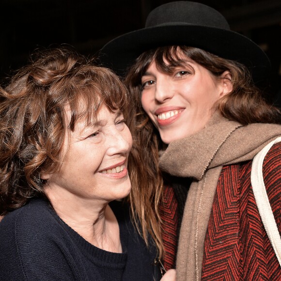 Jane Birkin et sa fille Lou Doillon - Ouverture de la rétrospective Jane Birkin à la cinémathèque française à Paris le 25 janvier 2017 . © Veeren/Bestimage