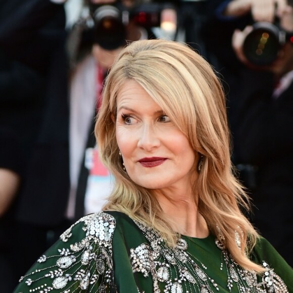 Laura Dern lors de la première du film "Marriage Story" lors du 76e festival du film de Venise, la Mostra, sur le Lido au Palais du cinéma de Venise, Italie, le 29 août 2019.