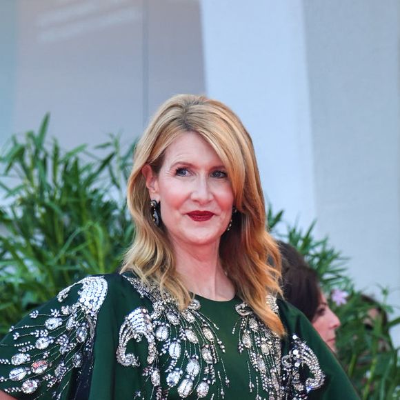 Laura Dern lors de la première du film "Marriage Story" lors du 76e festival du film de Venise, la Mostra, sur le Lido au Palais du cinéma de Venise, Italie, le 29 août 2019.