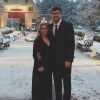 Tyler Skaggs et sa femme Carli Miles, photo Instagram décembre 2017. Le joueur des Los Angeles Angels en MLB a trouvé la mort le 1er juillet 2019 à 27 ans après avoir mélangé alcool et médicaments.