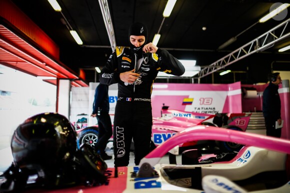 Anthoine Hubert, pilote de l'écurie BWT-Arden et de la Renault Racing Academy, photographié ici sur le circuit de Barcelone en mars 2019, a trouvé la mort à 22 ans le 31 août 2019 sur le circuit de Spa-Francorchamps en Belgique lors d'une course de Formule 2. © Motorsports Images / Panoramic / Bestimage