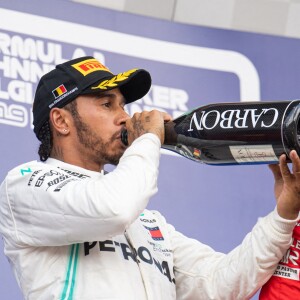 Lewis Hamilton au Grand Prix de Belgique le 1er septembre 2019.