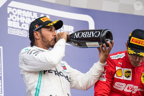 Lewis Hamilton au Grand Prix de Belgique le 1er septembre 2019.