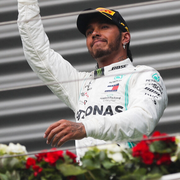 Lewis Hamilton au Grand Prix de Belgique le 1er septembre 2019.