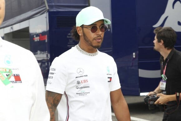 Lewis Hamilton au Grand Prix de Belgique le 29 août 2019.