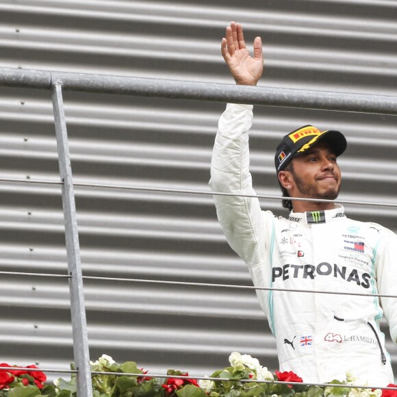 Lewis Hamilton au Grand Prix de Belgique le 1er septembre 2019.