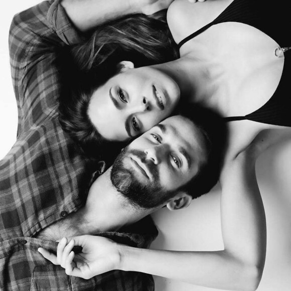 Marine Lorphelin et son compagnon Christophe sur Instagram.