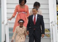 Les filles du président Obama sont déjà top tendance... avec maman Michelle et papa Barack à Moscou !