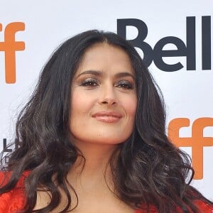 Salma Hayek à la première de "The Hummingbird Project" au Toronto International Film Festival 2018 (TIFF), le 8 septembre 2018. © Brent Perniac-AdMedia via Zuma Press/Bestimage