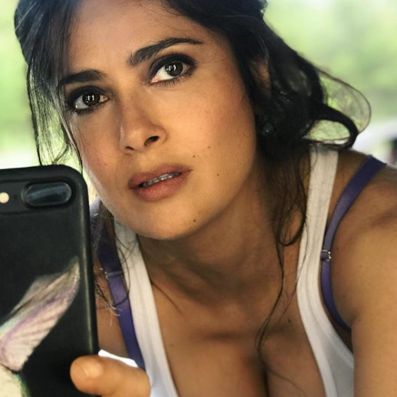 Salma Hayek sur Instagram, le 1er mai 2019.