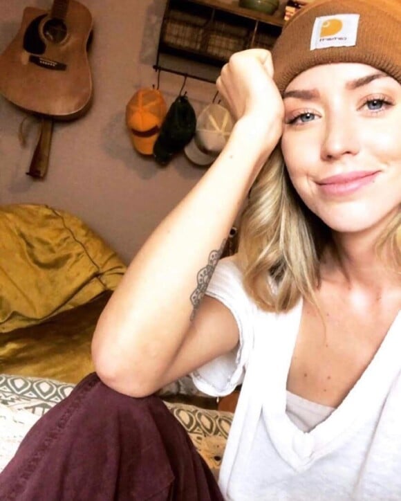 Kylie Rae Harris en mode selfie sur Instagram, le 12 août 2019.