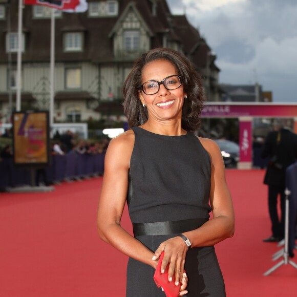 Audrey Pulvar à la première de "Music of My Life", suivi d'un hommage rendu aux 25 ans de la compétition lors du 45ème Festival du Cinéma Américain de Deauville, le 7 septembre 2019. © Denis Guignebourg/Bestimage