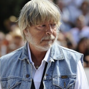 Le chanteur Renaud - Tournoi de pétanque Grand Prix des Personnalités d 'Isle sur la Sorgue dans le Vaucluse (84) le 24 juin 2017 © Eric Etten / Bestimage