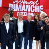 Exclusif - Frédéric François, Ahmed Sylla, Dany Boon, Michel Drucker, Alice Pol, Roland Magdane et Willy Rovelli - Enregistrement de l'émission "Vivement Dimanche" au studio Gabriel le 9 septembre 2019. L'émission sera diffusée le 15/09/2019 sur France 2 . © Guillaume Gaffiot/Bestimage