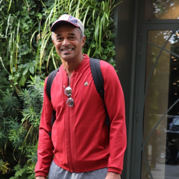 Yannick Noah - Arrivées et sorties des invités de l'émission "Vivement Dimanche" au studio Gabriel à Paris le 9 septembre 2019.