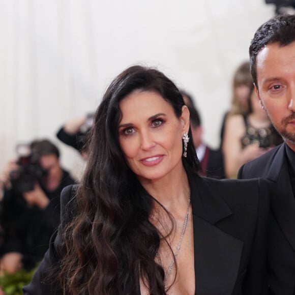 Demi Moore - Arrivée des people à la 71e édition du MET Gala sur le thème "Camp: Notes on Fashion" au Metropolitan Museum of Art à New York, le 6 mai 2019.