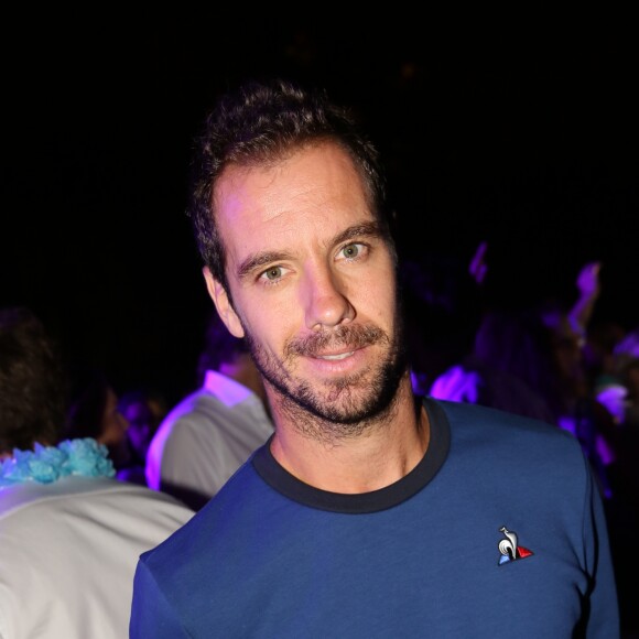 Richard Gasquet lors de la soirée d'inauguration du restaurant du groupe d'H.Gaouaoui et du chef N.Tarayre "Splash" au port Van Gogh, en bord de Seine à Asnières, France, le 12 septembre 2019. © Rachid Bellak/Bestimage