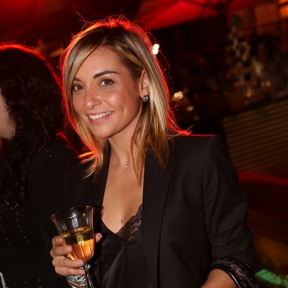 Priscilla Betti lors de la soirée d'inauguration du restaurant du groupe d'H.Gaouaoui et du chef N.Tarayre "Splash" au port Van Gogh, en bord de Seine à Asnières, France, le 12 septembre 2019. © Rachid Bellak/Bestimage