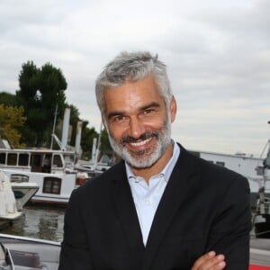 François Vincentelli lors de la soirée d'inauguration du restaurant du groupe d'H.Gaouaoui et du chef N.Tarayre "Splash" au port Van Gogh, en bord de Seine à Asnières, France, le 12 septembre 2019. © Rachid Bellak/Bestimage