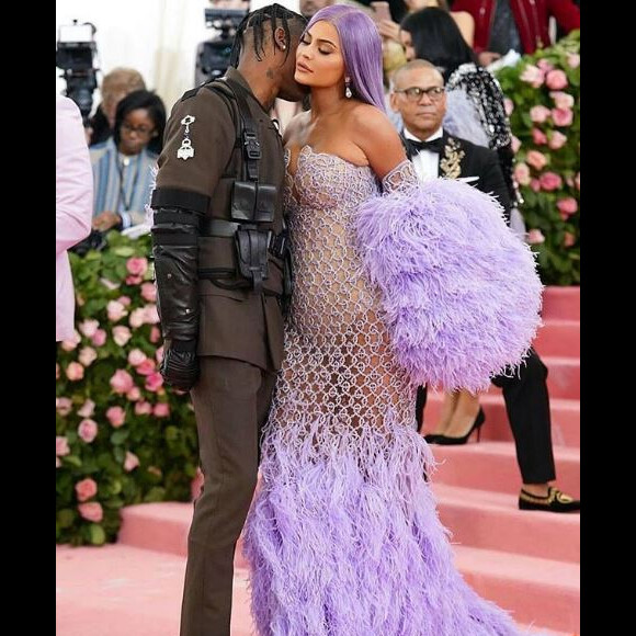 Kylie Jenner et Travis Scott le 7 mai 2019 sur Instagram.