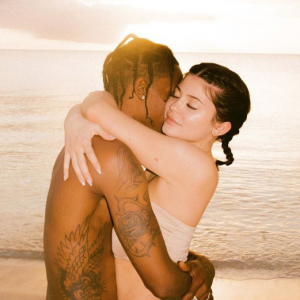 Kylie Jenner et Travis Scott en vacances aux Îles Turques-et-Caïques. Mai 2018.