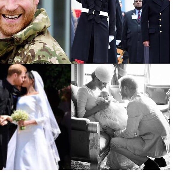 Meghan Markle souhaite un joyeux anniversaire au prince Harry sur Instagram, le 15 septembre 2019. Une nouvelle photo de leur fils Archie dévoilée.