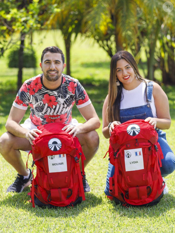 Mounir et Lydia, candidats de "Pékin Express 2019", photo officielle de M6