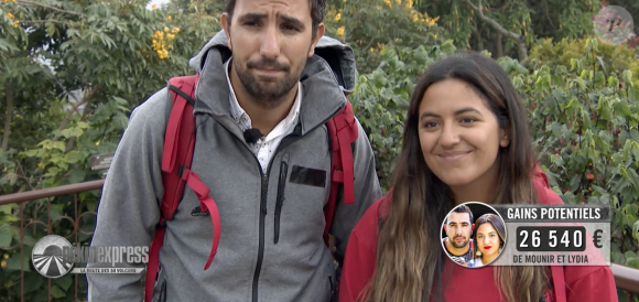 Mounir et Lydia - Finale de "Pékin Express 2019", le 19 septembre 2019 sur M6.