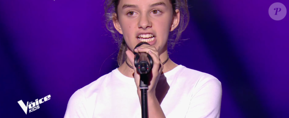 Alaïs - "The Voice Kids 2019", le 20 septembre 2019 sur TF1.