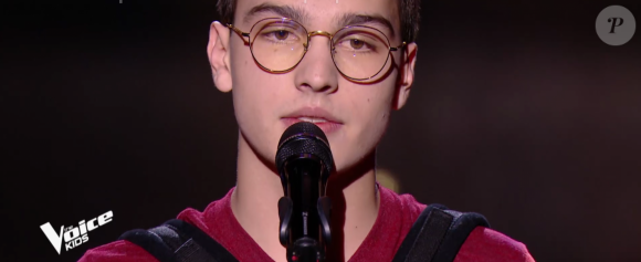 Pierre - "The Voice Kids 2019", le 20 septembre 2019 sur TF1.