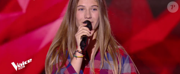 Mila - "The Voice Kids 2019", le 20 septembre 2019 sur TF1.