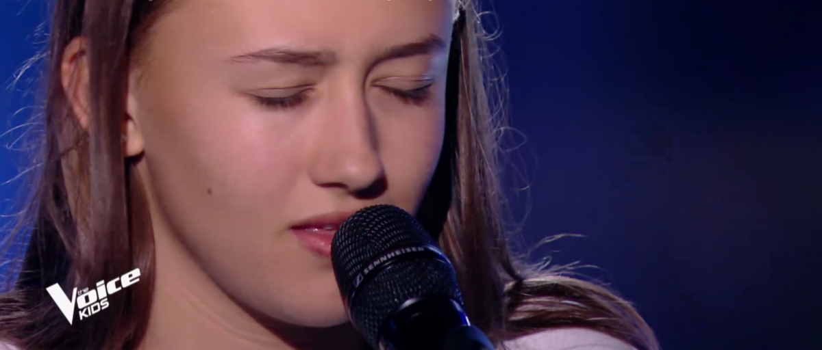 Photo Coline "The Voice Kids 2019", le 20 septembre 2019 sur TF1