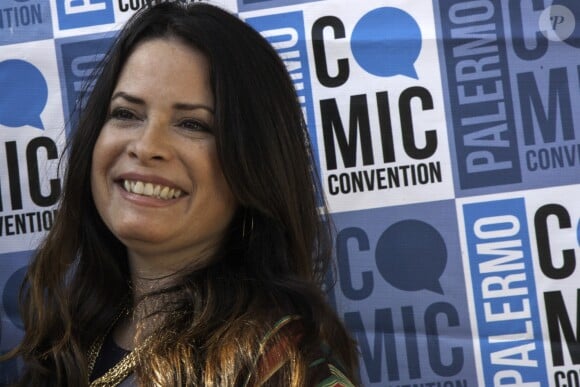 Holly Marie Combs, invitée d'honneur pour la série lors de la Palermo Comic Convention à Palerme, le 22 septembre 2017.