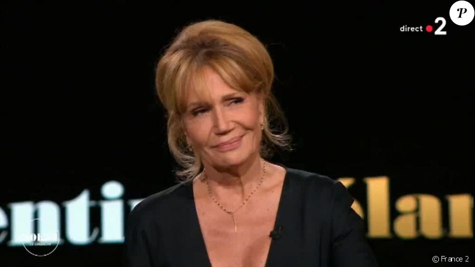 Clémentine Célarié sur France 2, le 15 septembre 2019.
