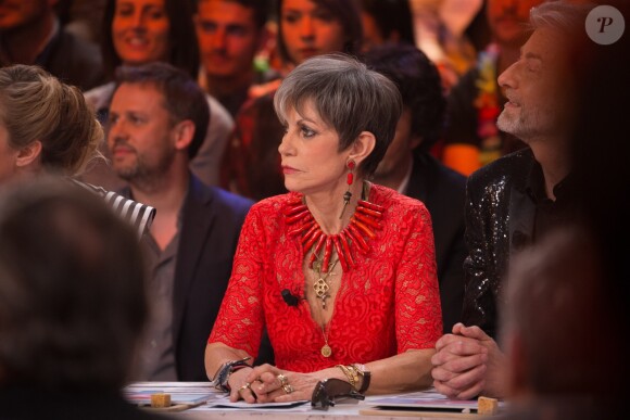 Exclusif - Isabelle Morini-Bosc - 1000ème de l'émission "Touche pas à mon poste" (TPMP) en prime time sur C8 à Boulogne-Billancourt le 27 avril 2017.