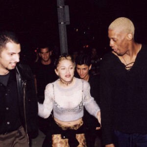 Madonna et Dennis Rodman en 1994.