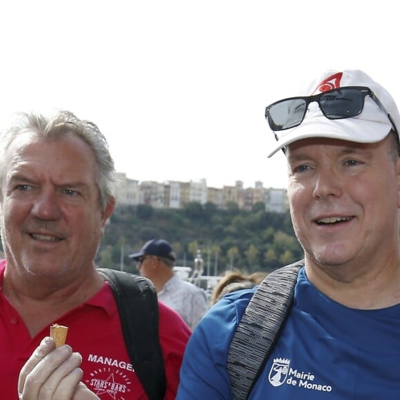 Exclusif - Le prince Albert II de Monaco a participé le 21 septembre 2019 à la première édition en principauté du World CleanUp Day, une opération de ramassage de déchets. © Jean-François Ottonello / Nice-Matin / Bestimage