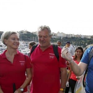 Exclusif - Le prince Albert II de Monaco a participé le 21 septembre 2019 à la première édition en principauté du World CleanUp Day, une opération de ramassage de déchets. © Jean-François Ottonello / Nice-Matin / Bestimage