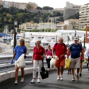 Exclusif - Le prince Albert II de Monaco a participé le 21 septembre 2019 à la première édition en principauté du World CleanUp Day, une opération de ramassage de déchets. © Jean-François Ottonello / Nice-Matin / Bestimage